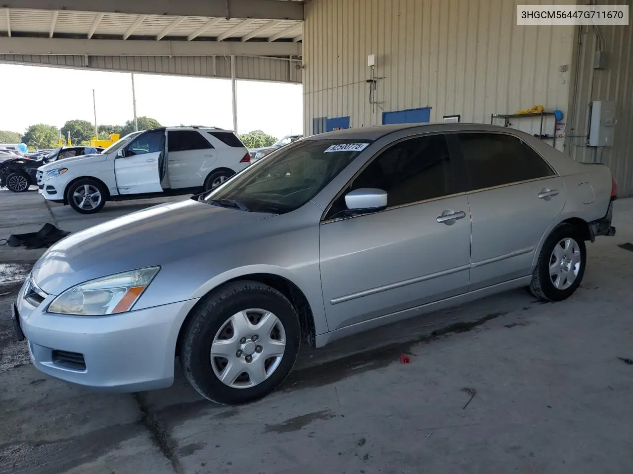 3HGCM56447G711670 2007 Honda Accord Lx