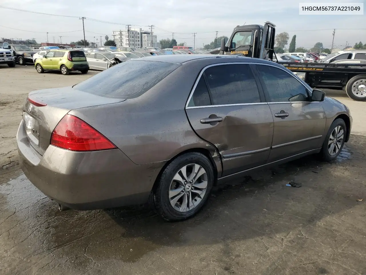 1HGCM56737A221049 2007 Honda Accord Ex