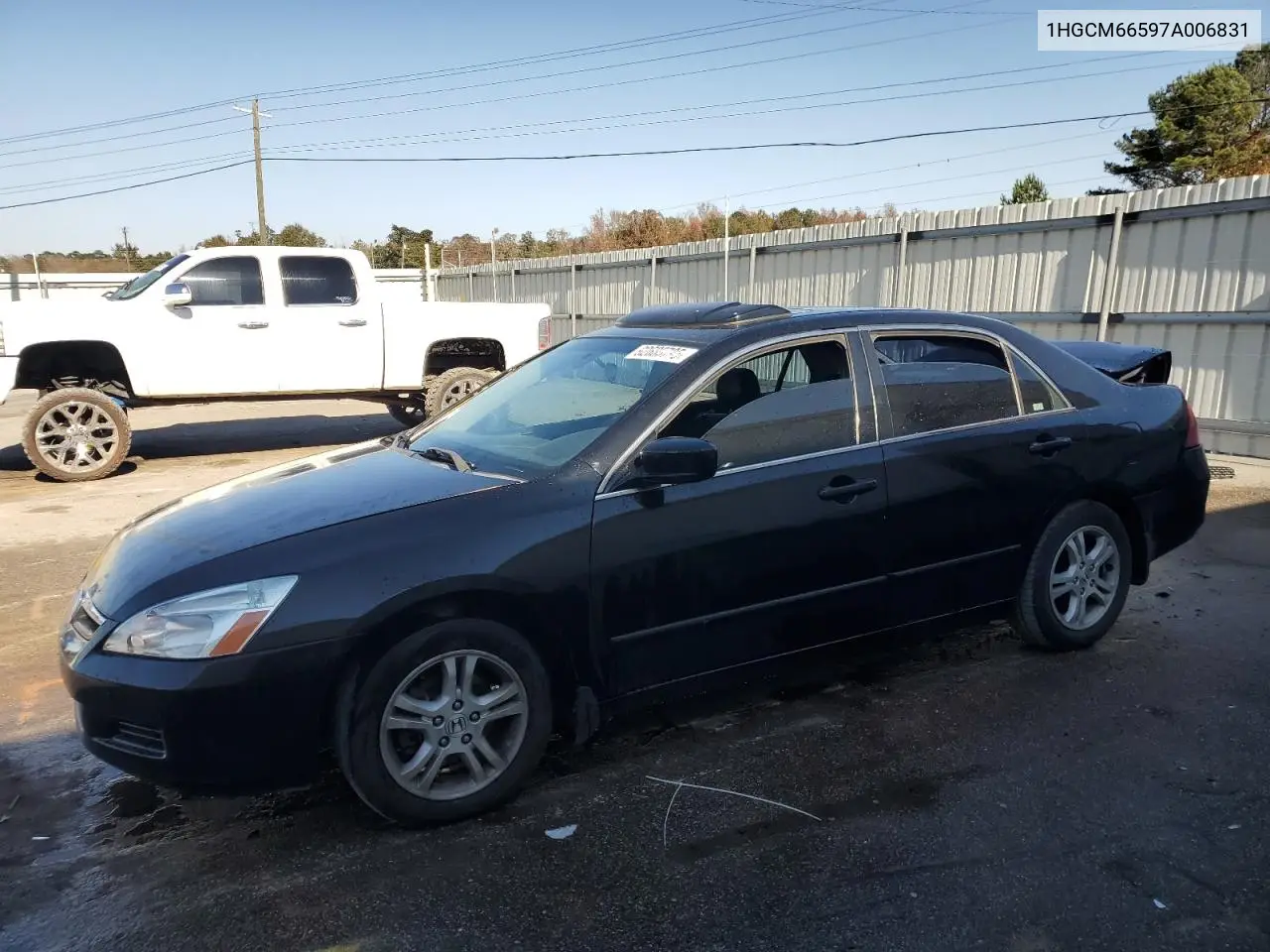 1HGCM66597A006831 2007 Honda Accord Ex