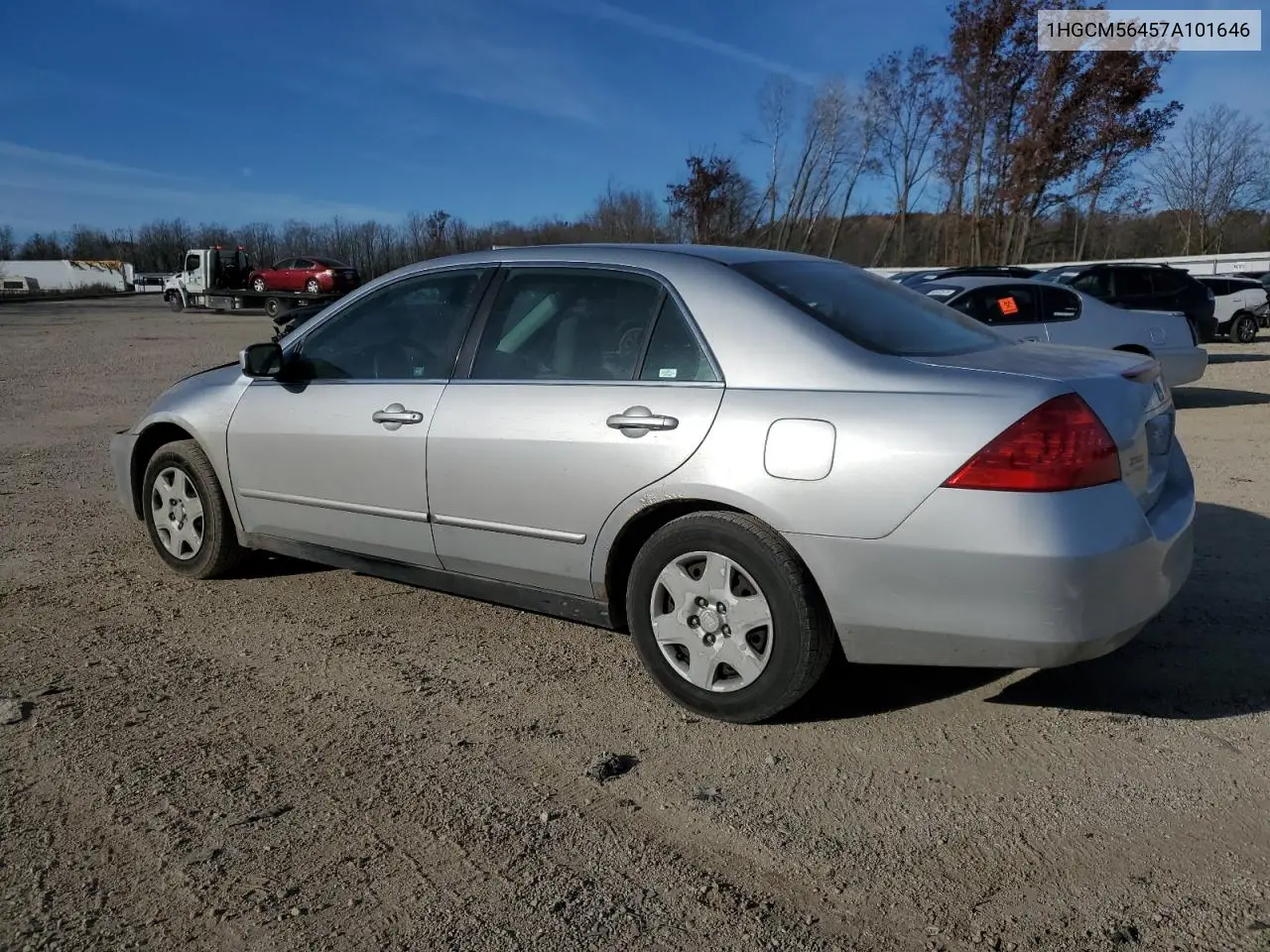 1HGCM56457A101646 2007 Honda Accord Lx