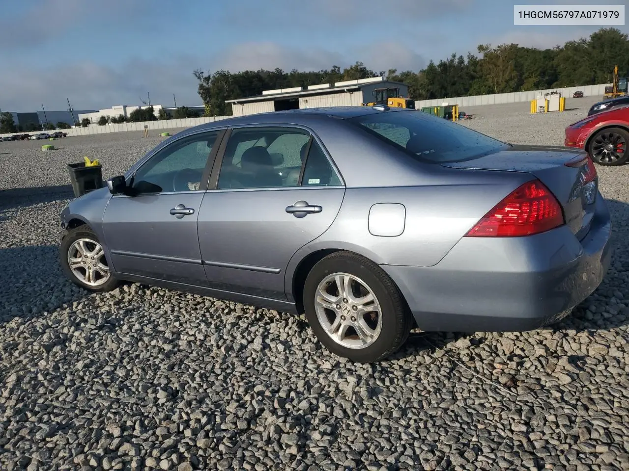 1HGCM56797A071979 2007 Honda Accord Ex