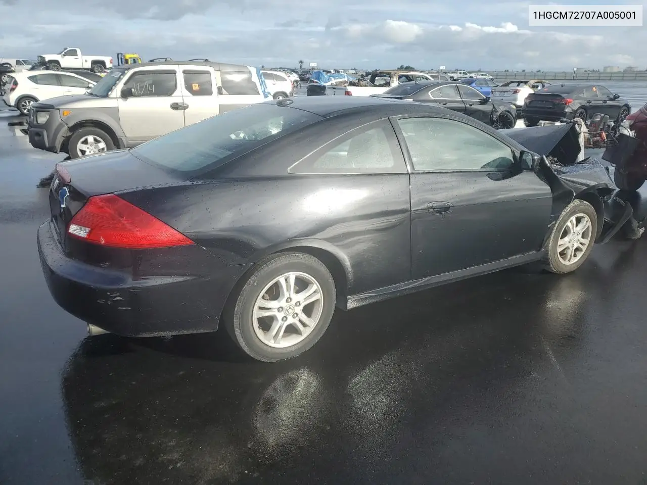 1HGCM72707A005001 2007 Honda Accord Ex