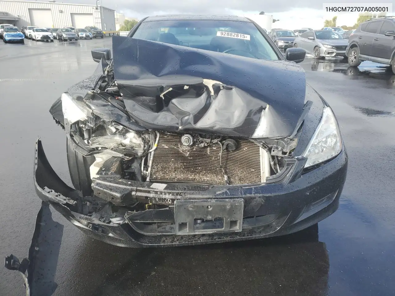 1HGCM72707A005001 2007 Honda Accord Ex