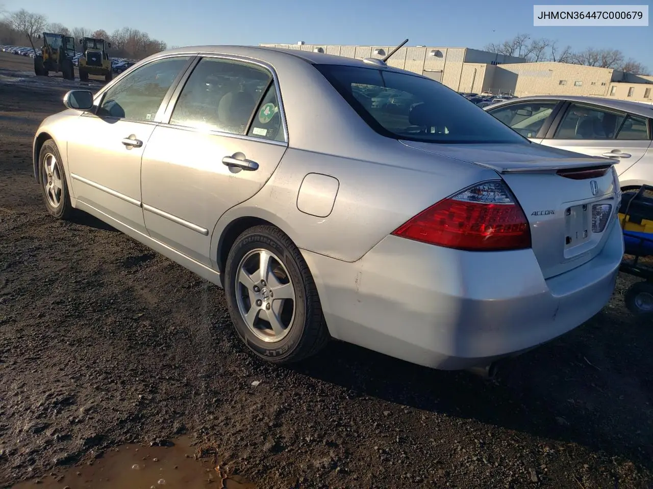 JHMCN36447C000679 2007 Honda Accord Hybrid