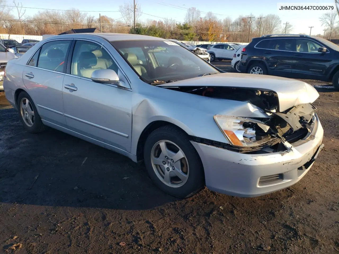 JHMCN36447C000679 2007 Honda Accord Hybrid