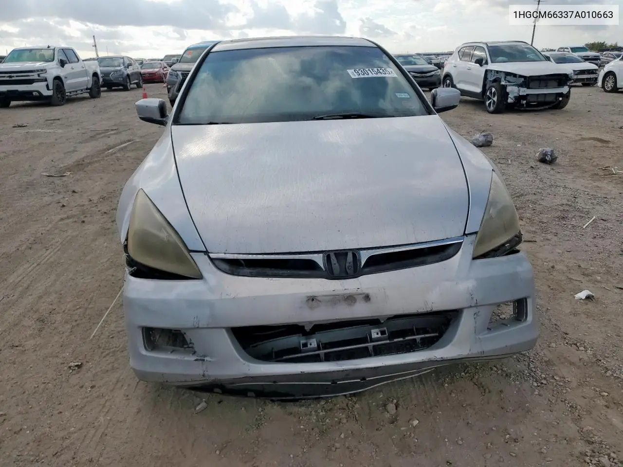 1HGCM66337A010663 2007 Honda Accord Lx
