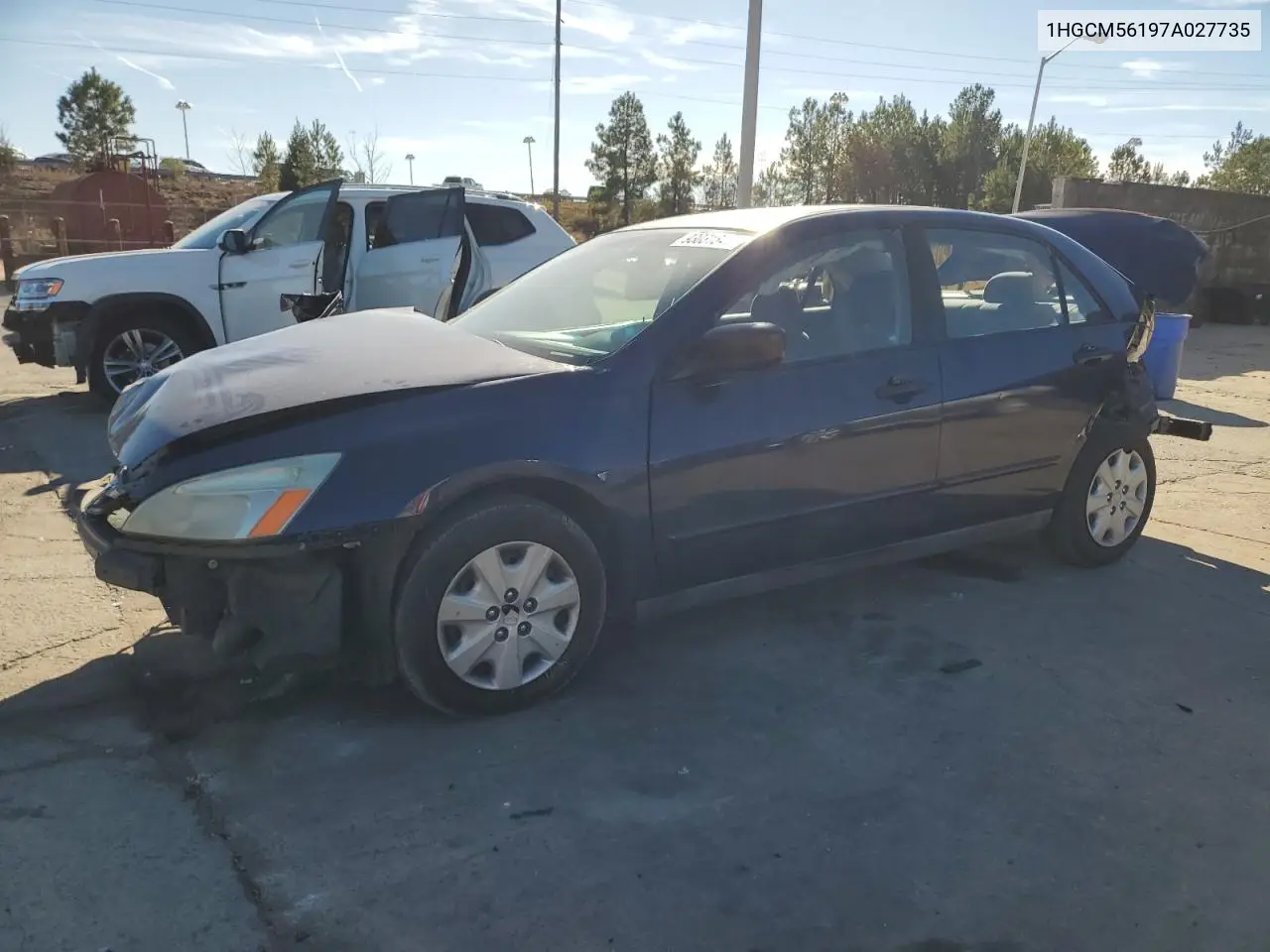1HGCM56197A027735 2007 Honda Accord Value