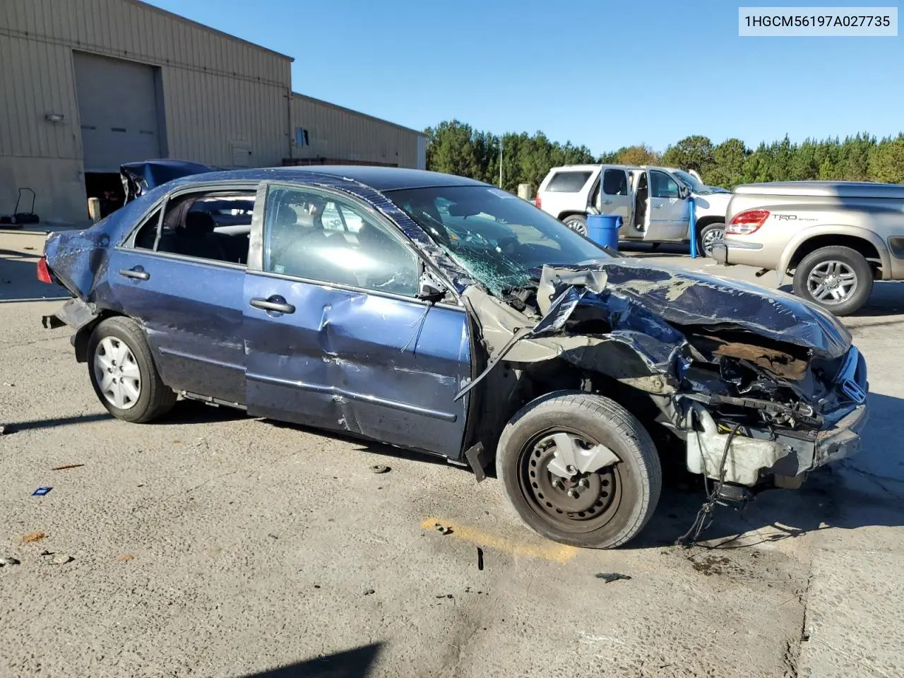 1HGCM56197A027735 2007 Honda Accord Value