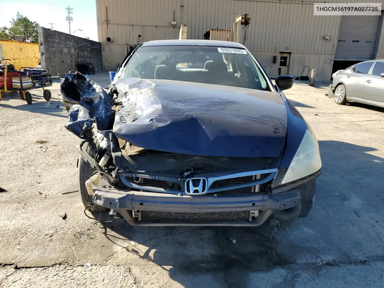 1HGCM56197A027735 2007 Honda Accord Value