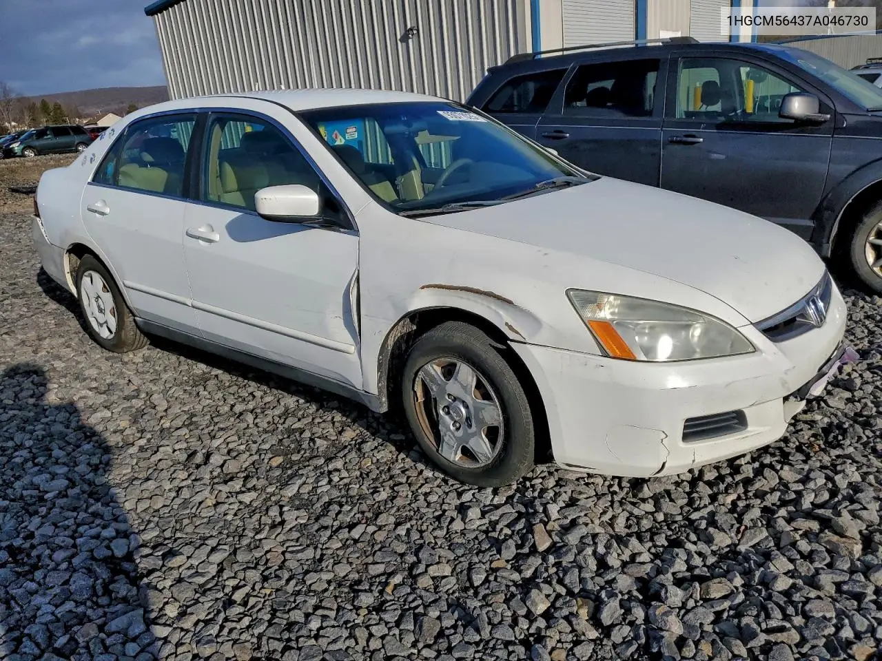 1HGCM56437A046730 2007 Honda Accord Lx
