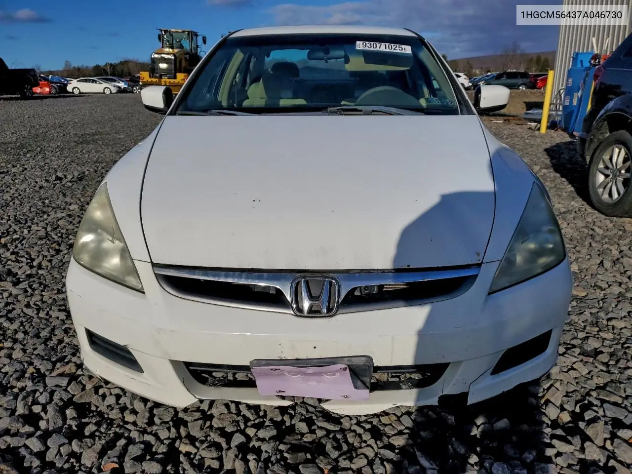 1HGCM56437A046730 2007 Honda Accord Lx