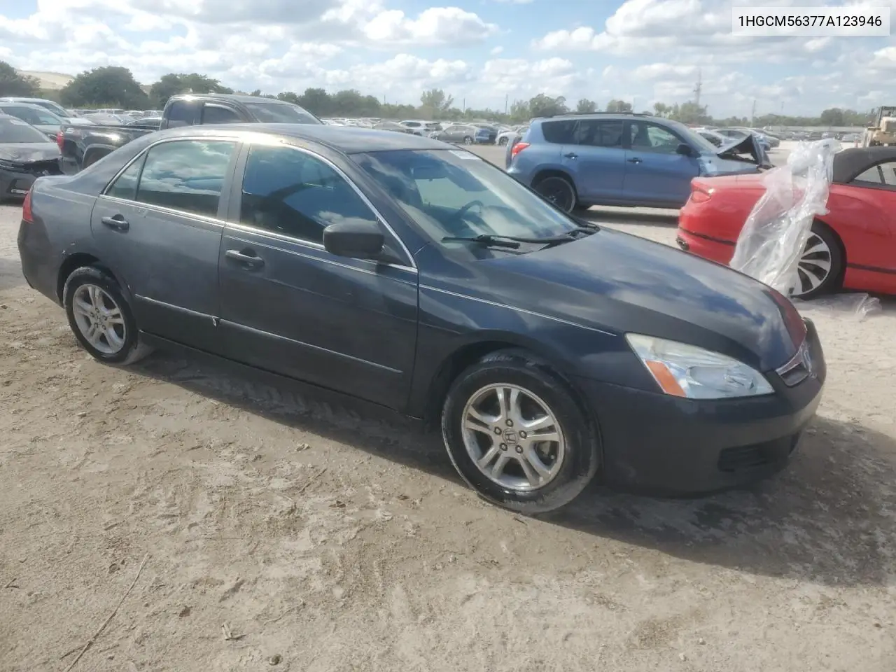 1HGCM56377A123946 2007 Honda Accord Se