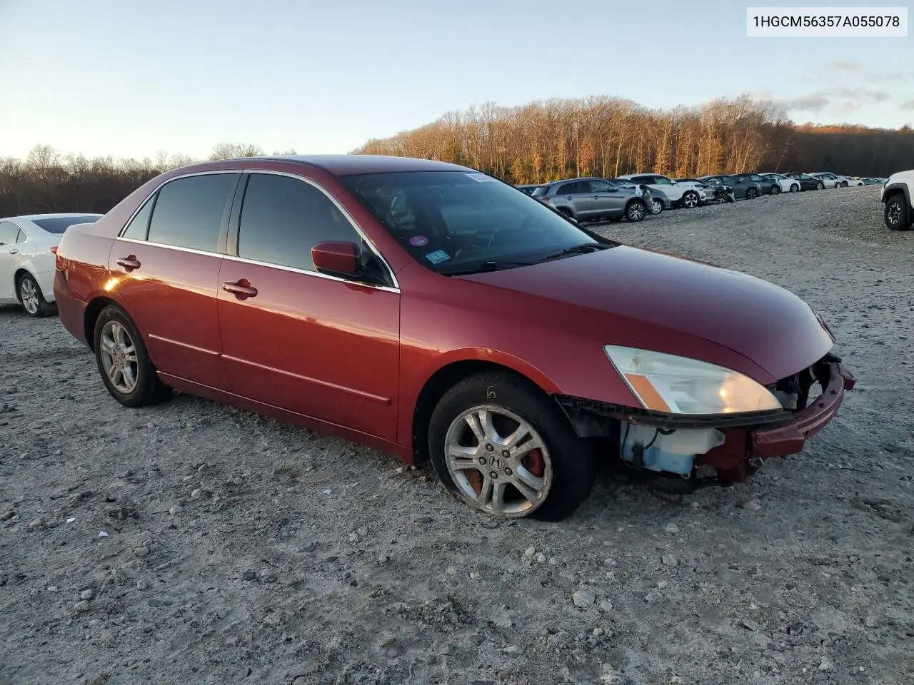 1HGCM56357A055078 2007 Honda Accord Se