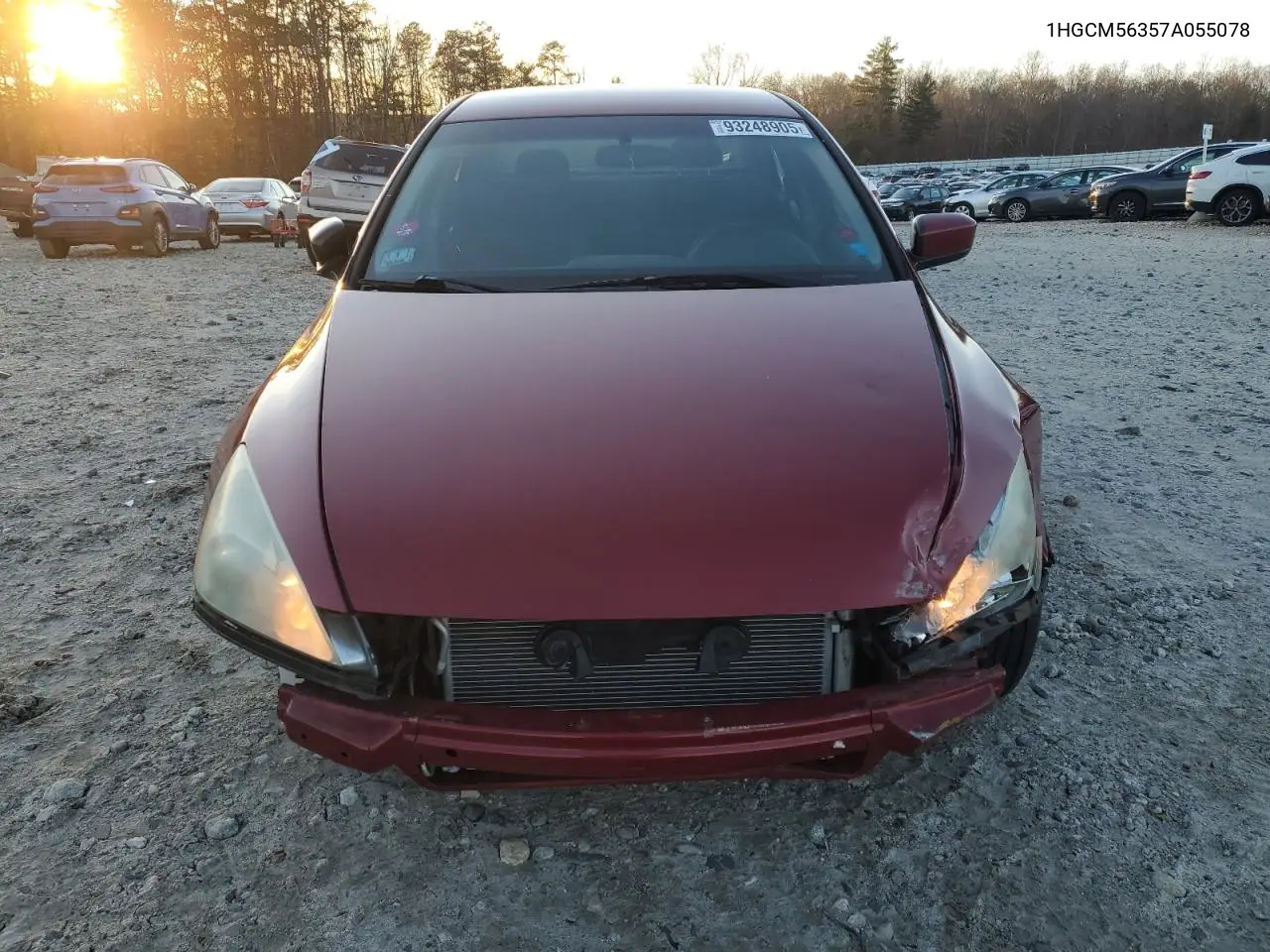 1HGCM56357A055078 2007 Honda Accord Se