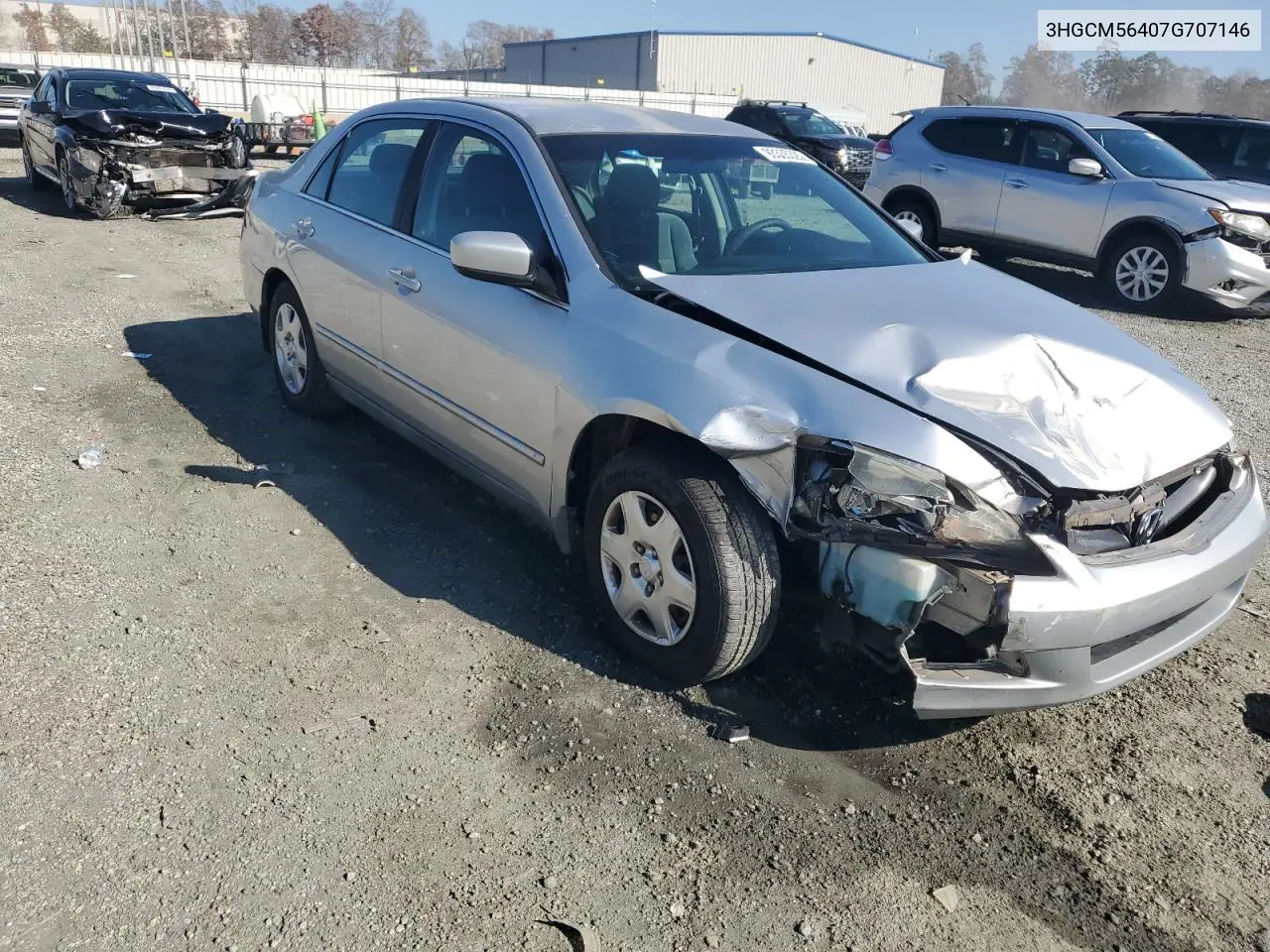 3HGCM56407G707146 2007 Honda Accord Lx