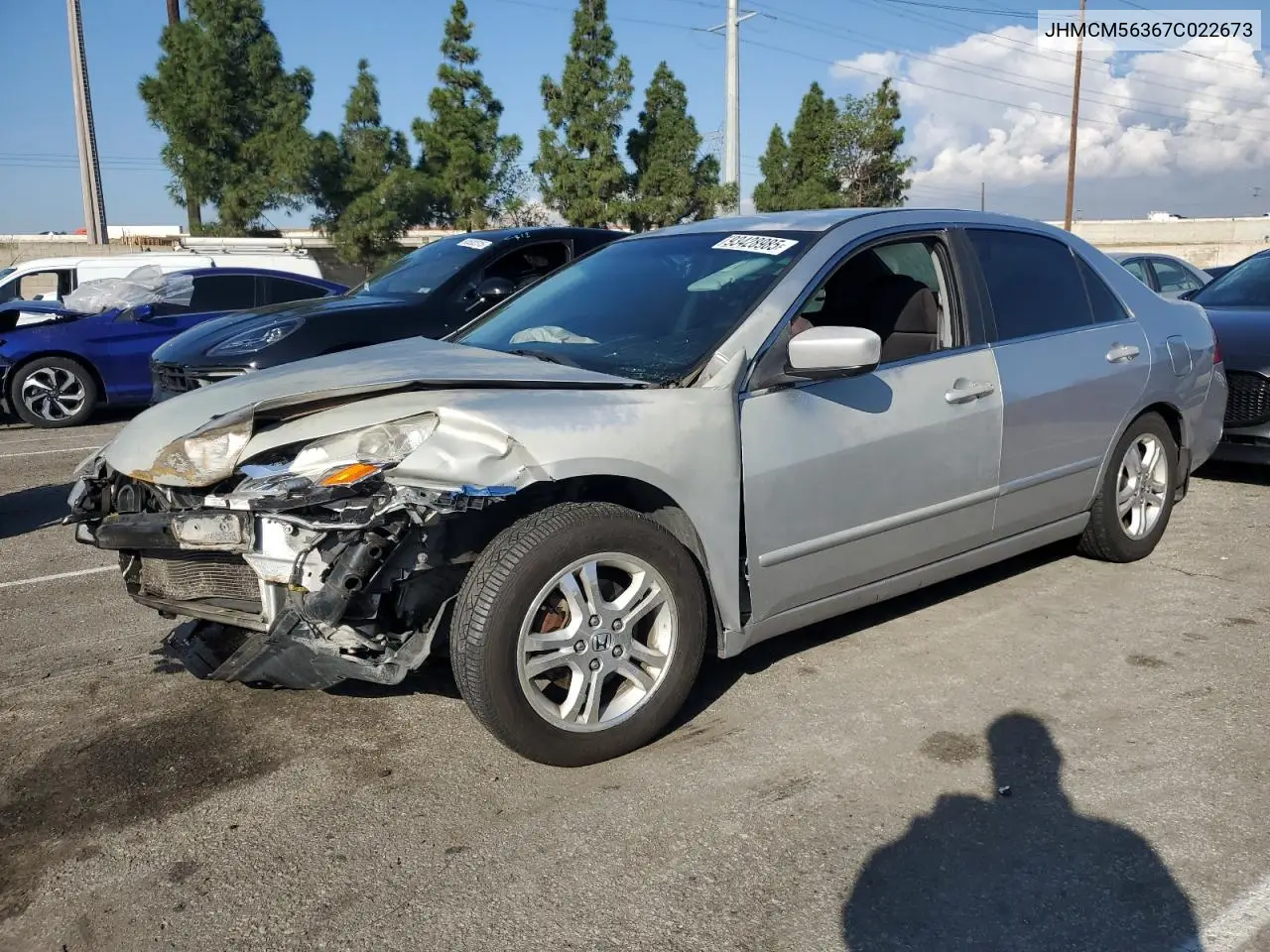 JHMCM56367C022673 2007 Honda Accord Se