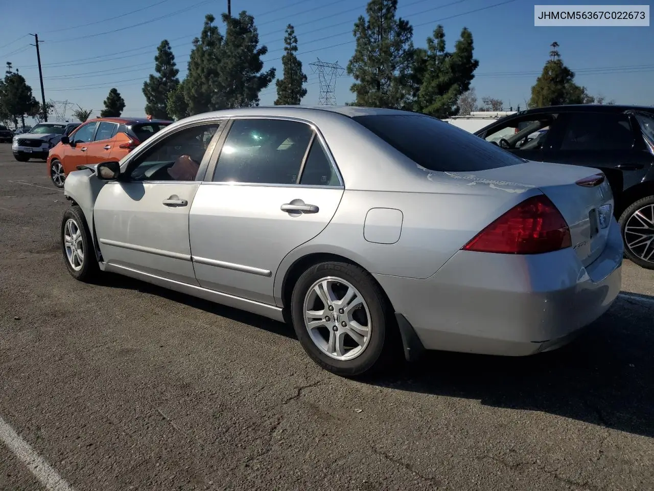 JHMCM56367C022673 2007 Honda Accord Se