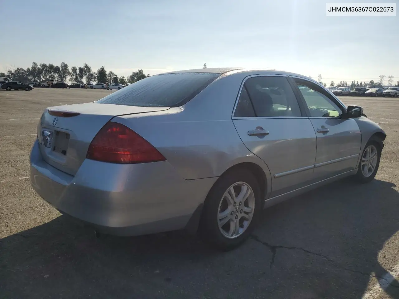 JHMCM56367C022673 2007 Honda Accord Se