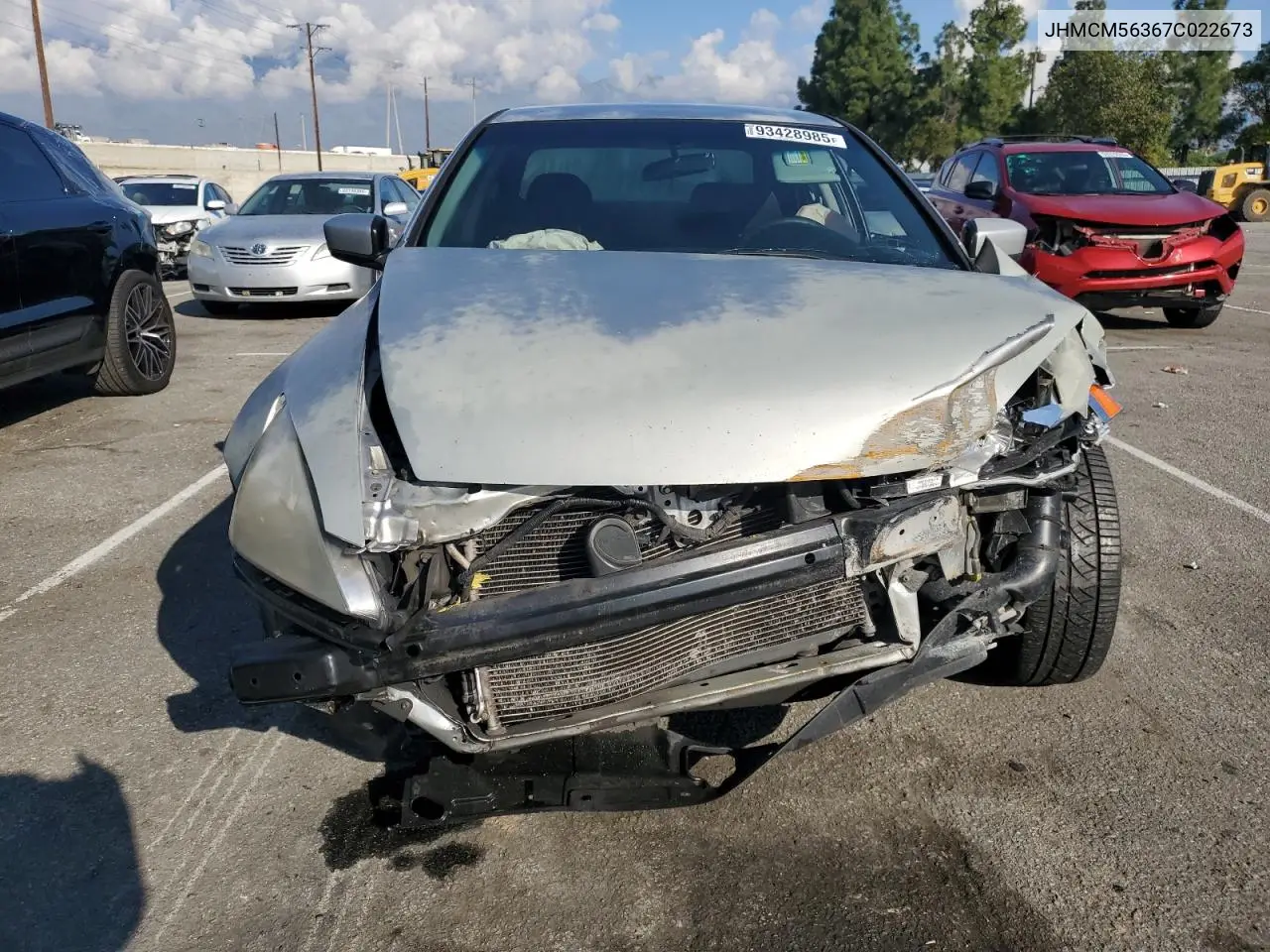 JHMCM56367C022673 2007 Honda Accord Se