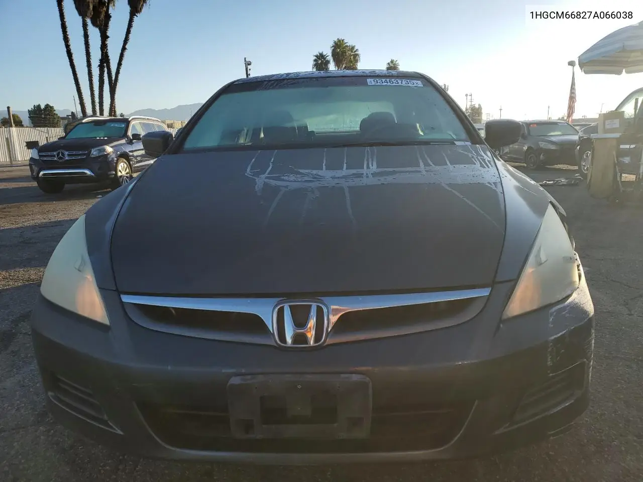 1HGCM66827A066038 2007 Honda Accord Ex