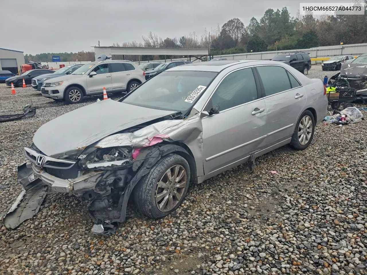 1HGCM66527A044773 2007 Honda Accord Ex