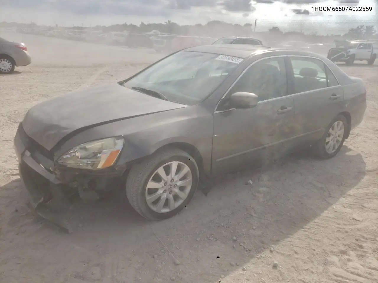 1HGCM66507A022559 2007 Honda Accord Ex