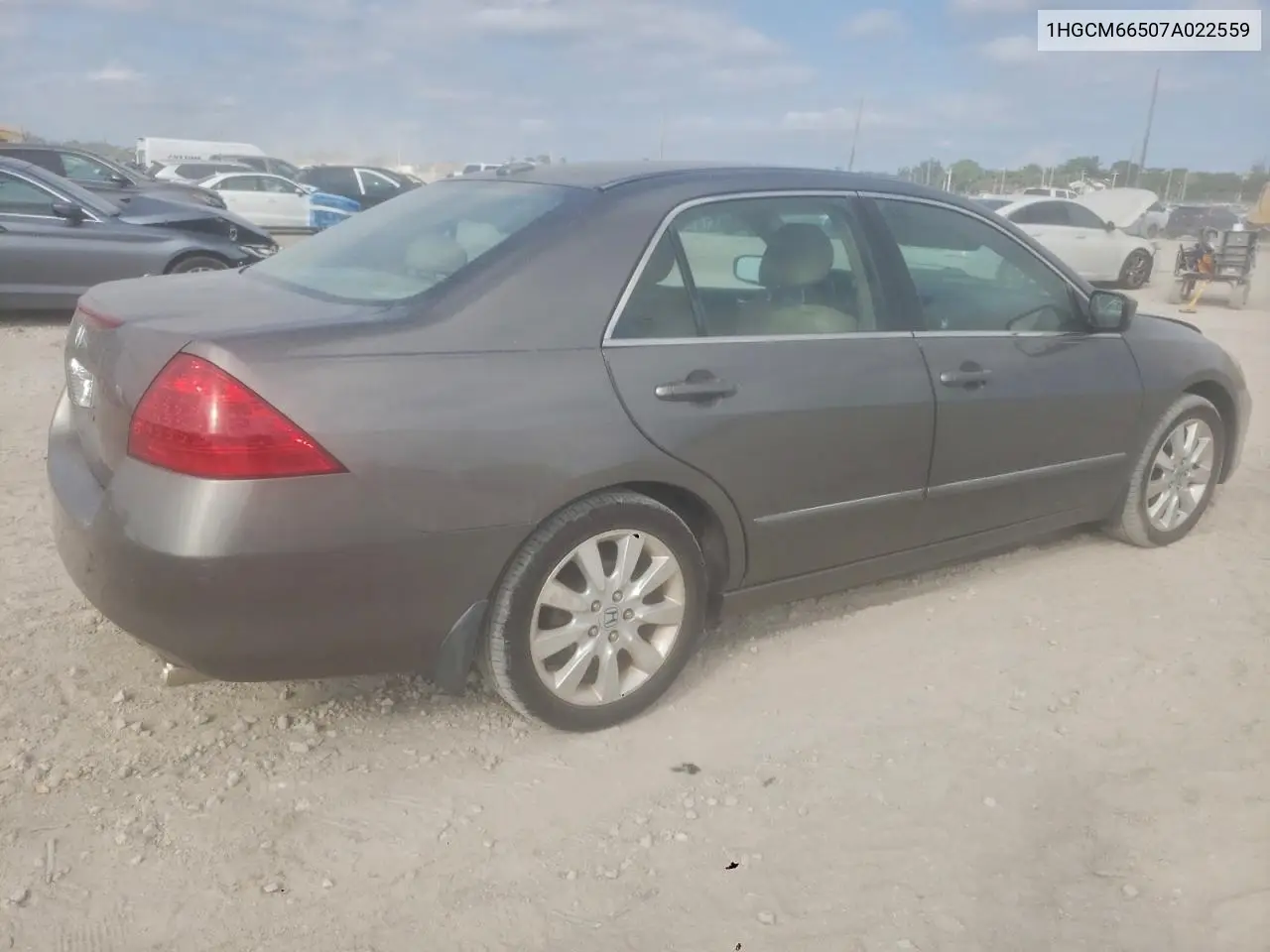 1HGCM66507A022559 2007 Honda Accord Ex