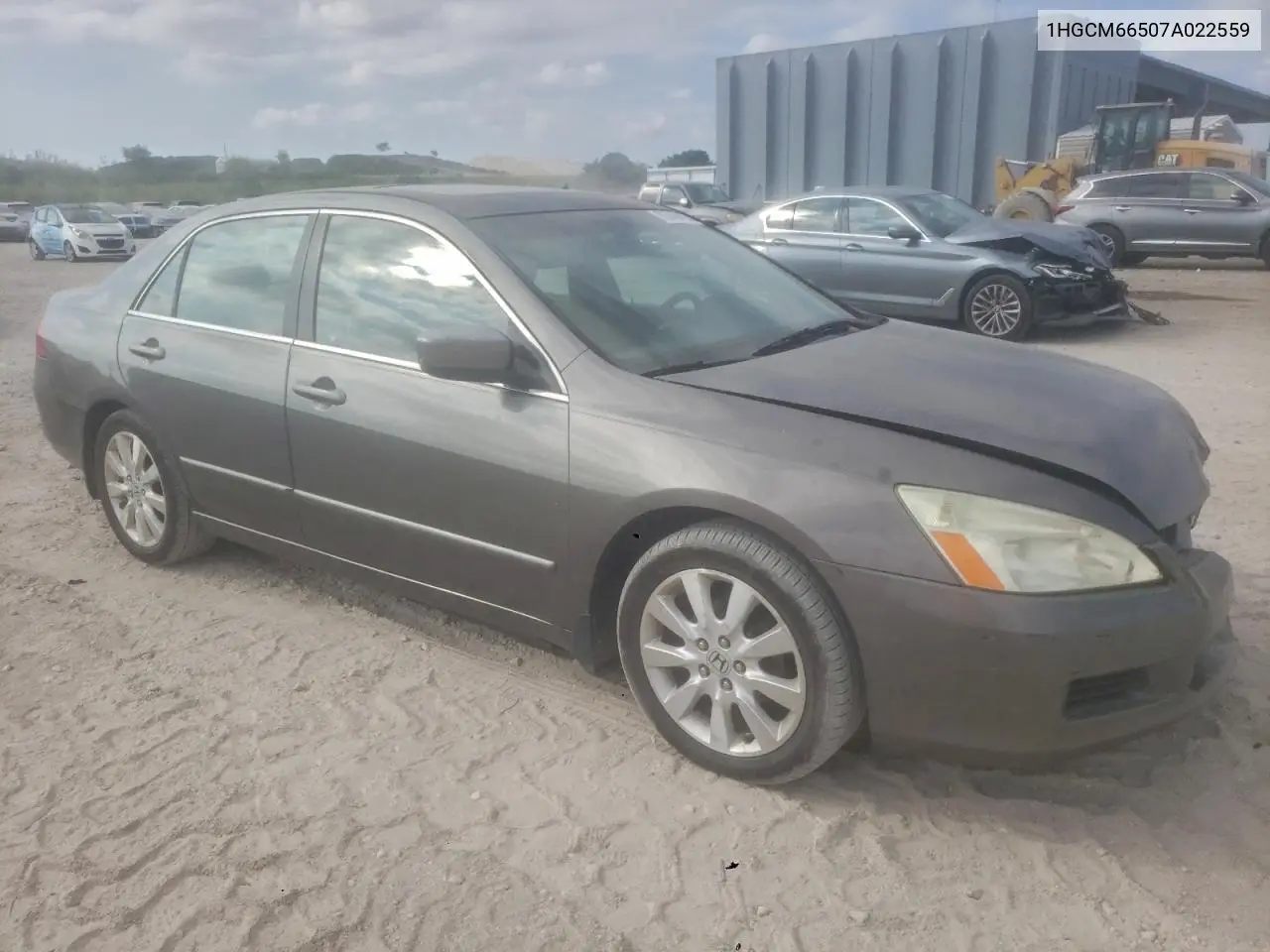 1HGCM66507A022559 2007 Honda Accord Ex