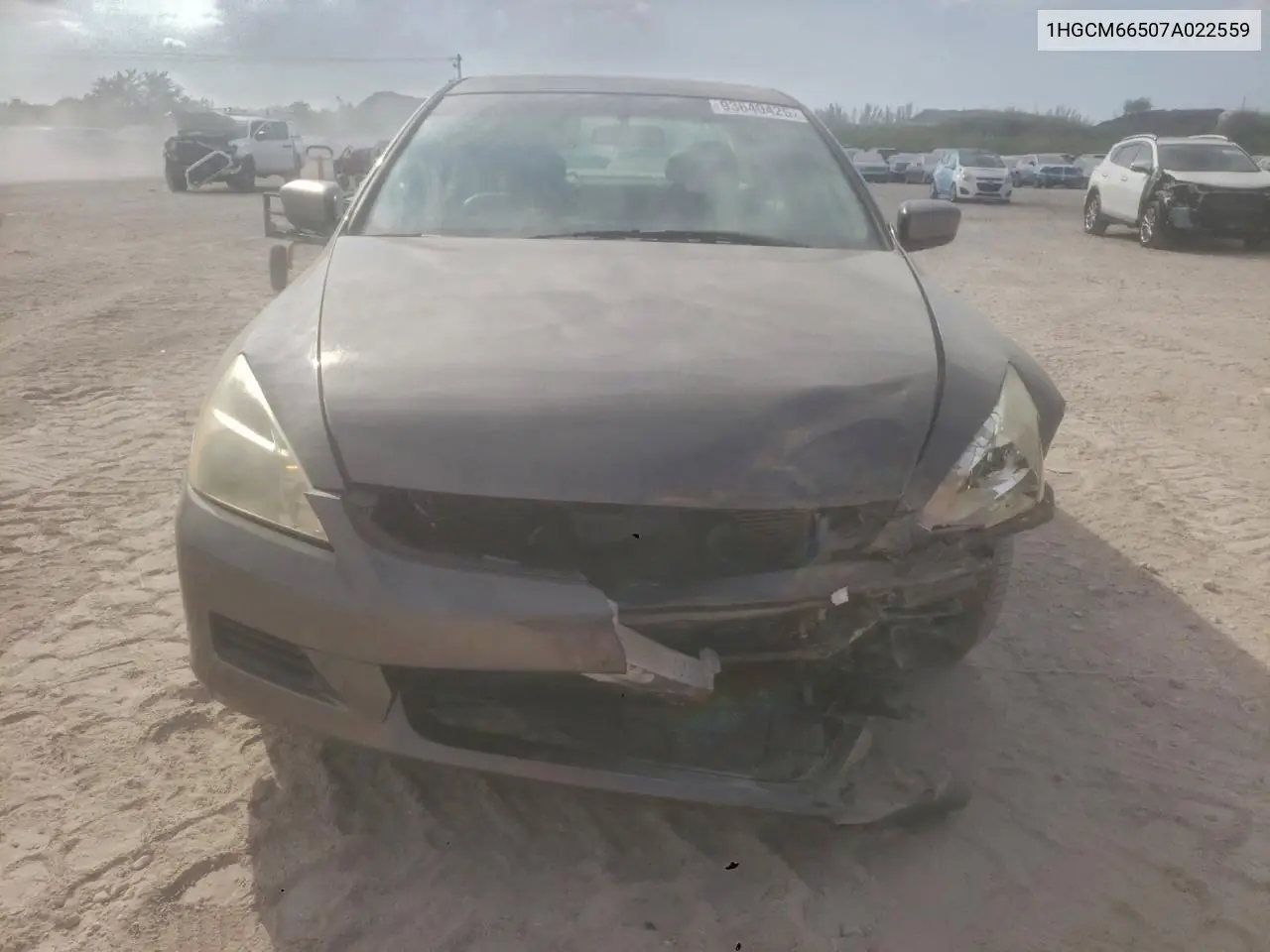 1HGCM66507A022559 2007 Honda Accord Ex