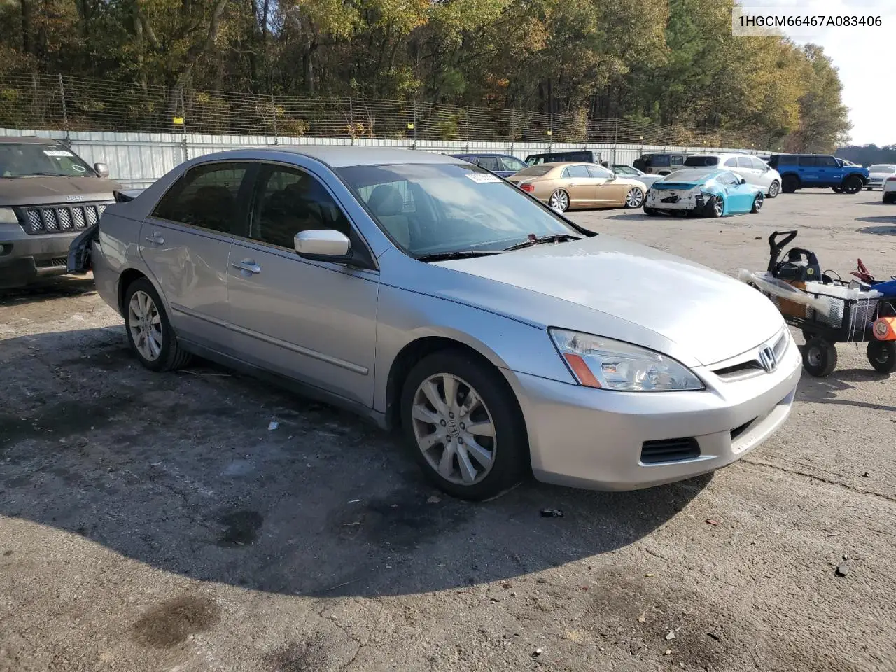 1HGCM66467A083406 2007 Honda Accord Se