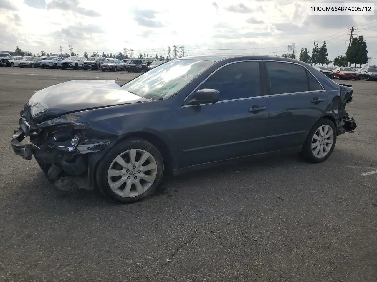 1HGCM66487A005712 2007 Honda Accord Se