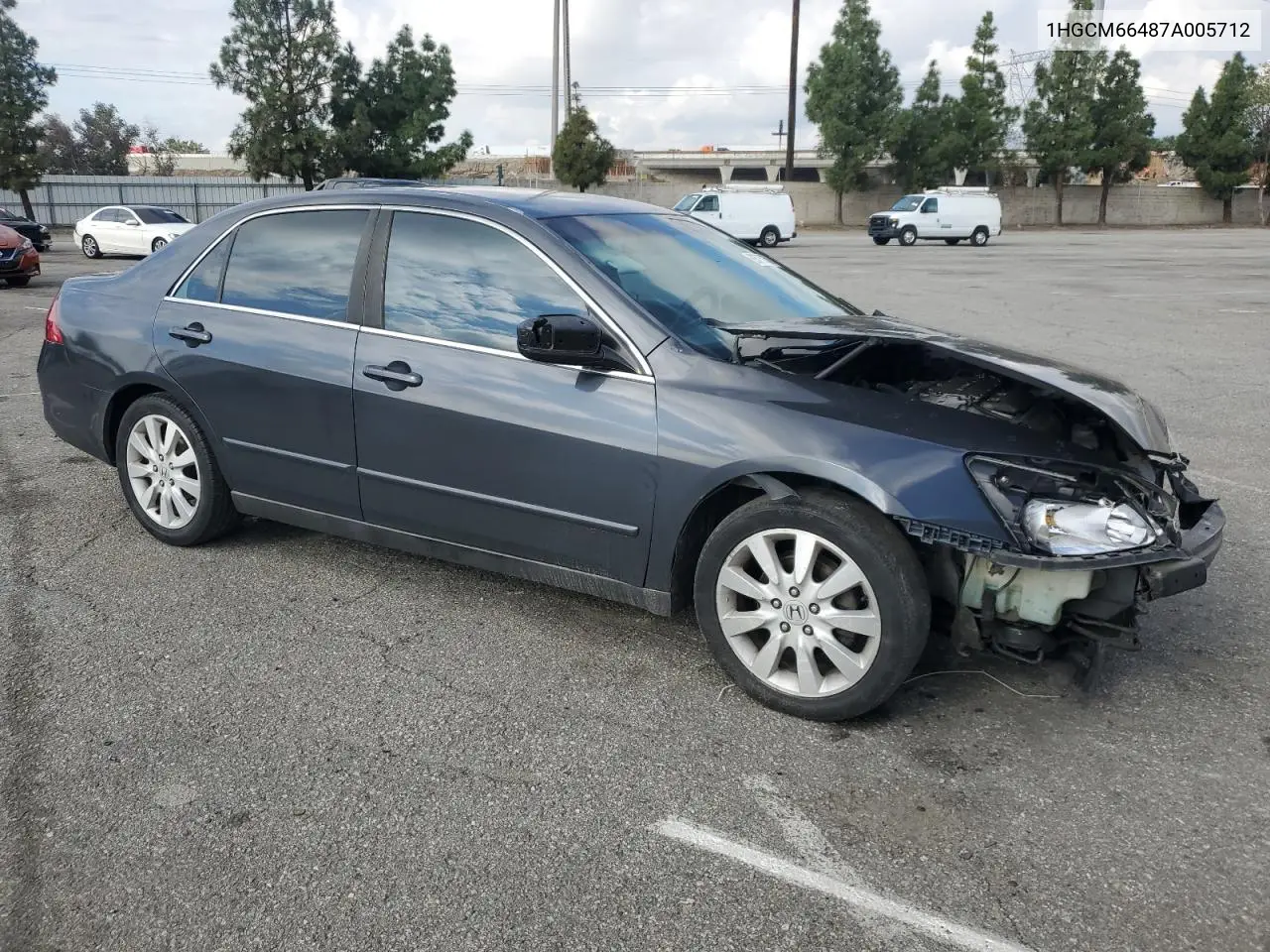 1HGCM66487A005712 2007 Honda Accord Se