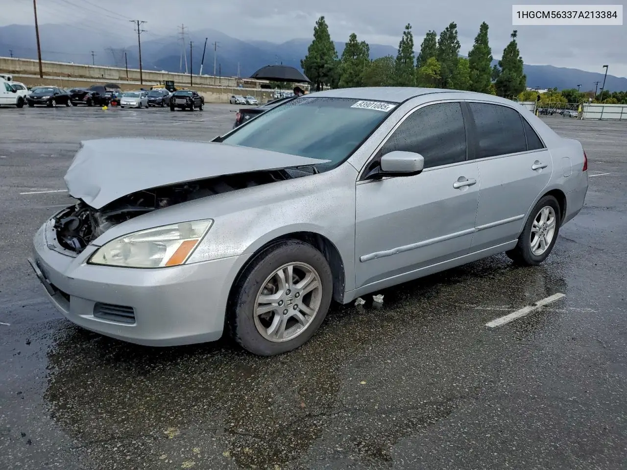 1HGCM56337A213384 2007 Honda Accord Se