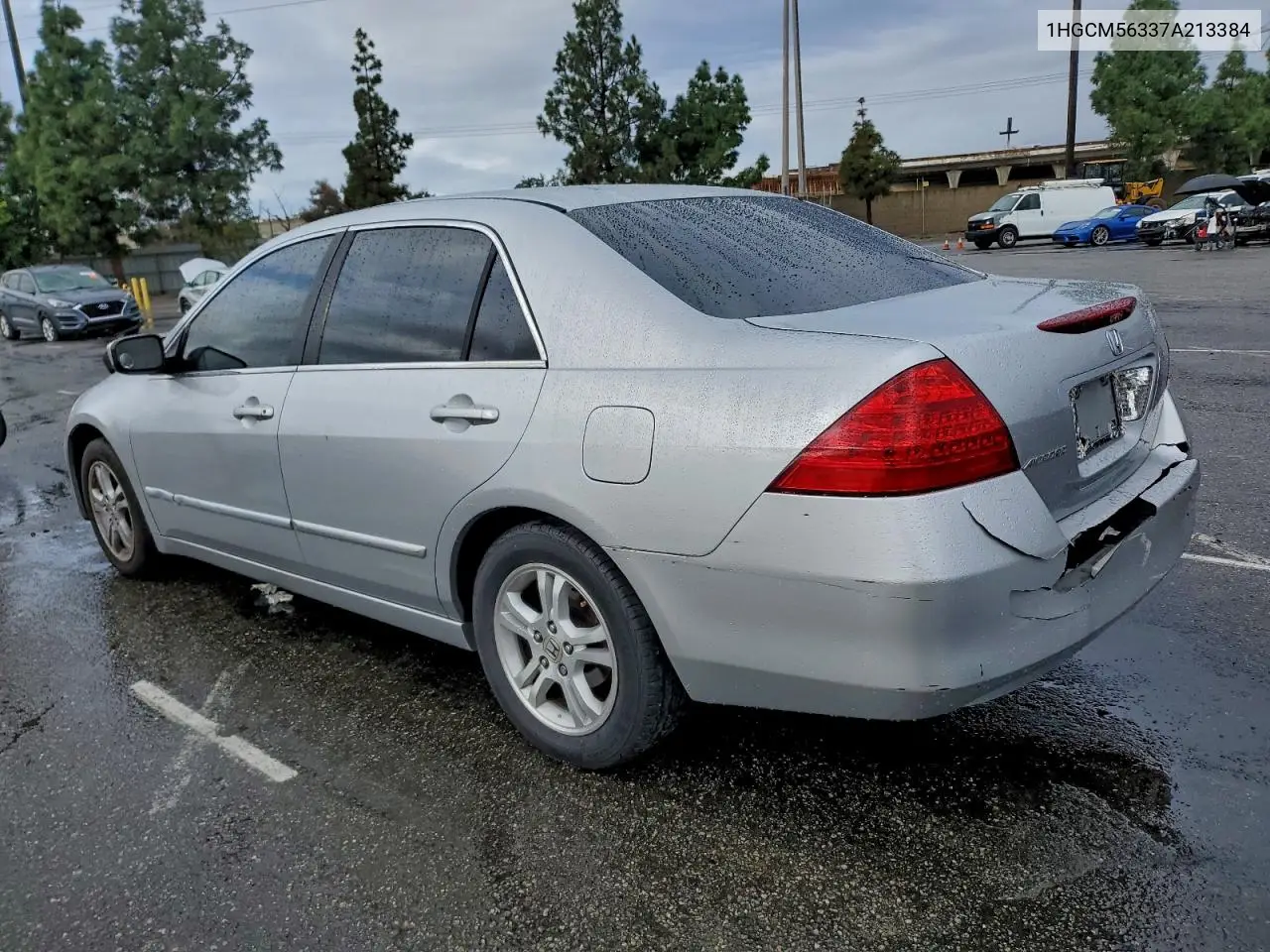 1HGCM56337A213384 2007 Honda Accord Se