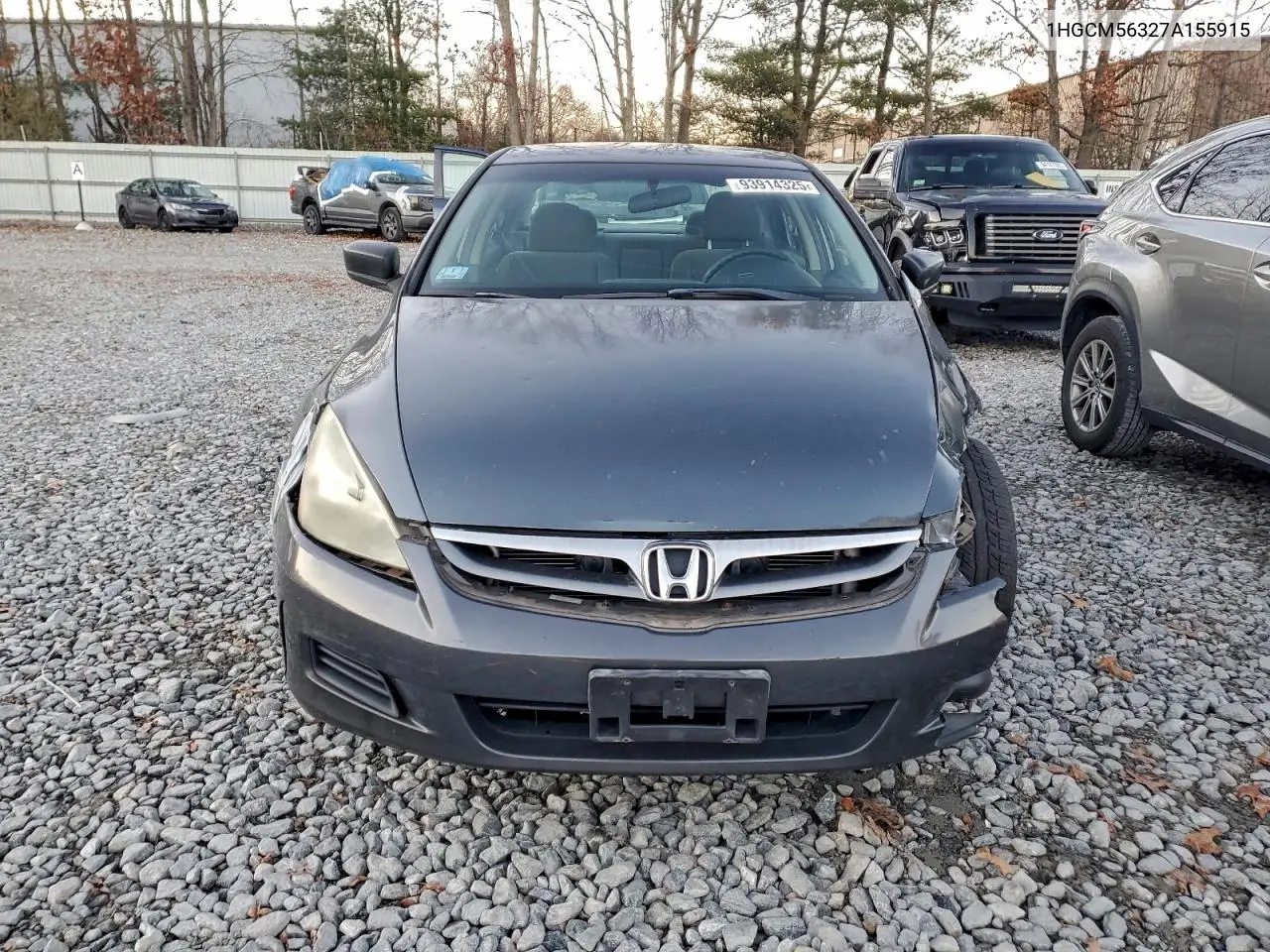 1HGCM56327A155915 2007 Honda Accord Se