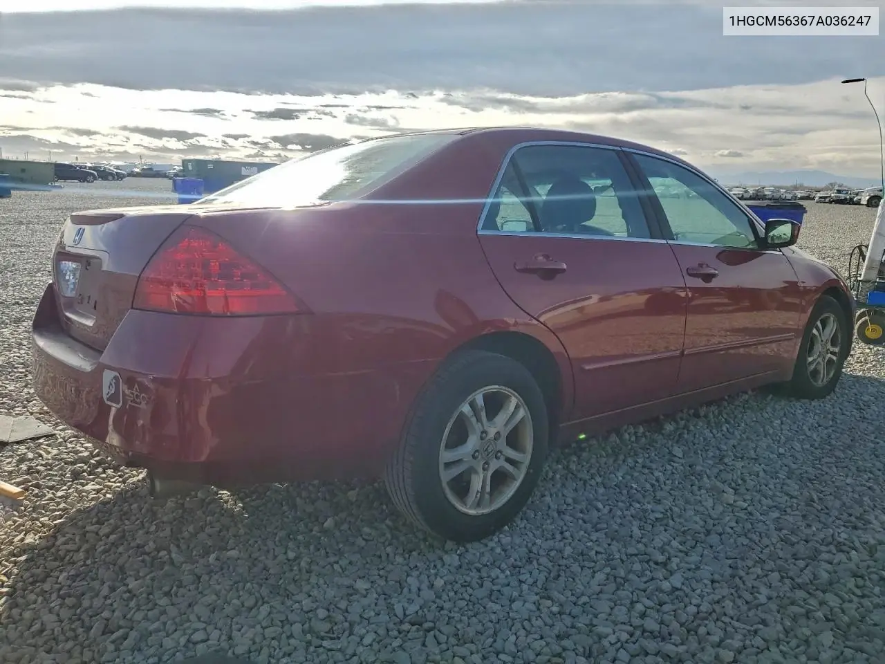 1HGCM56367A036247 2007 Honda Accord Se