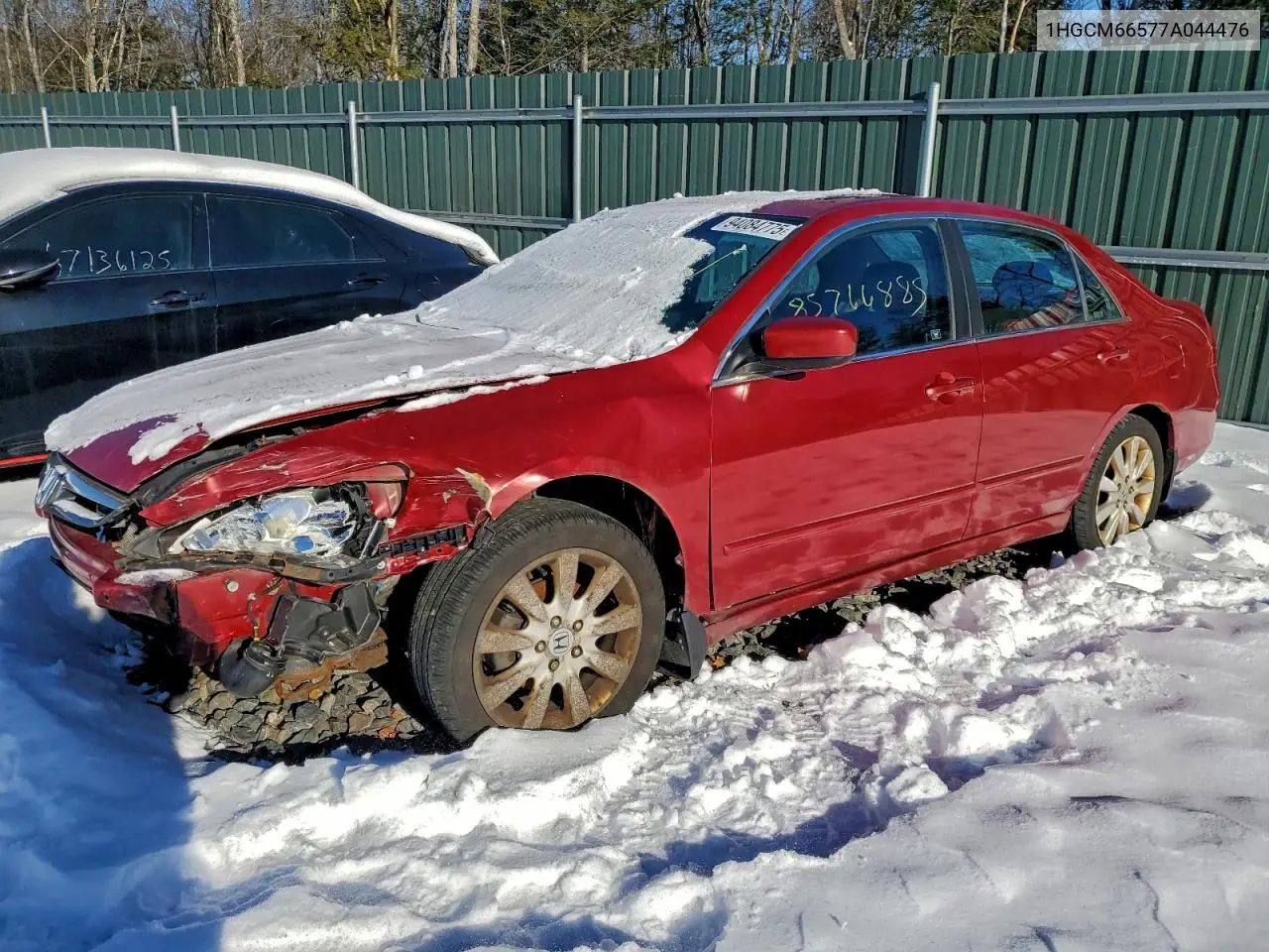 1HGCM66577A044476 2007 Honda Accord Ex