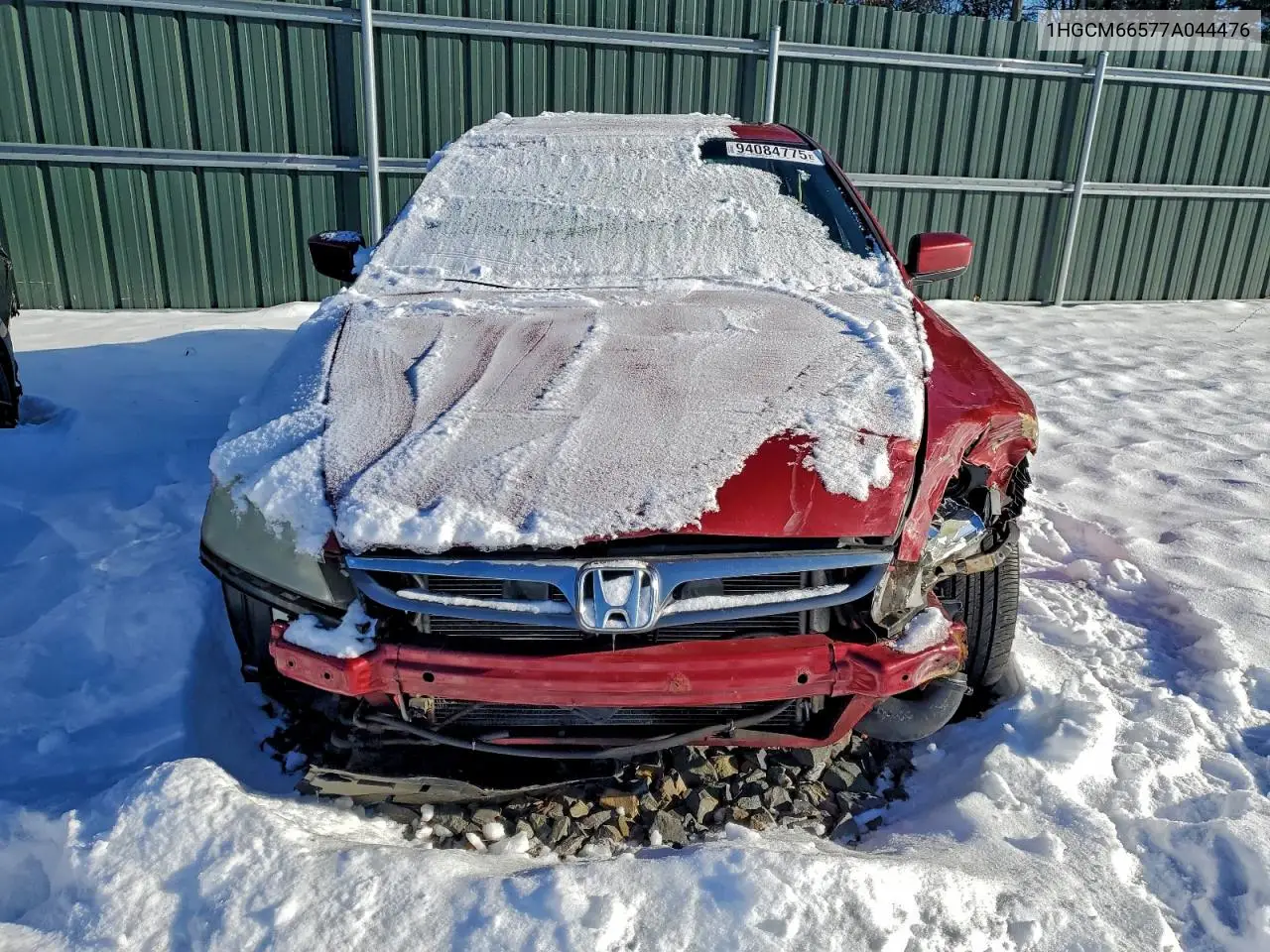 1HGCM66577A044476 2007 Honda Accord Ex