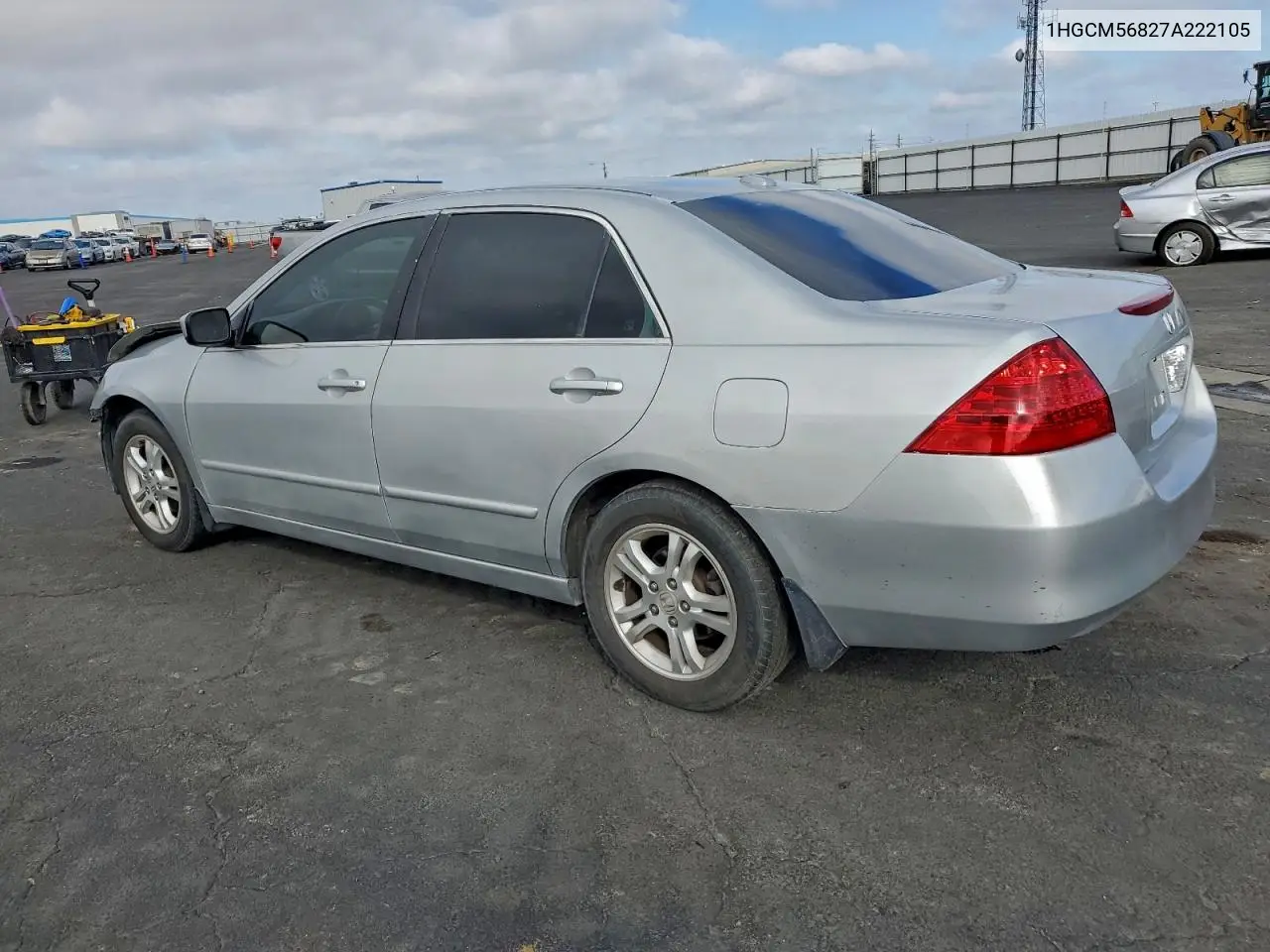 1HGCM56827A222105 2007 Honda Accord Ex