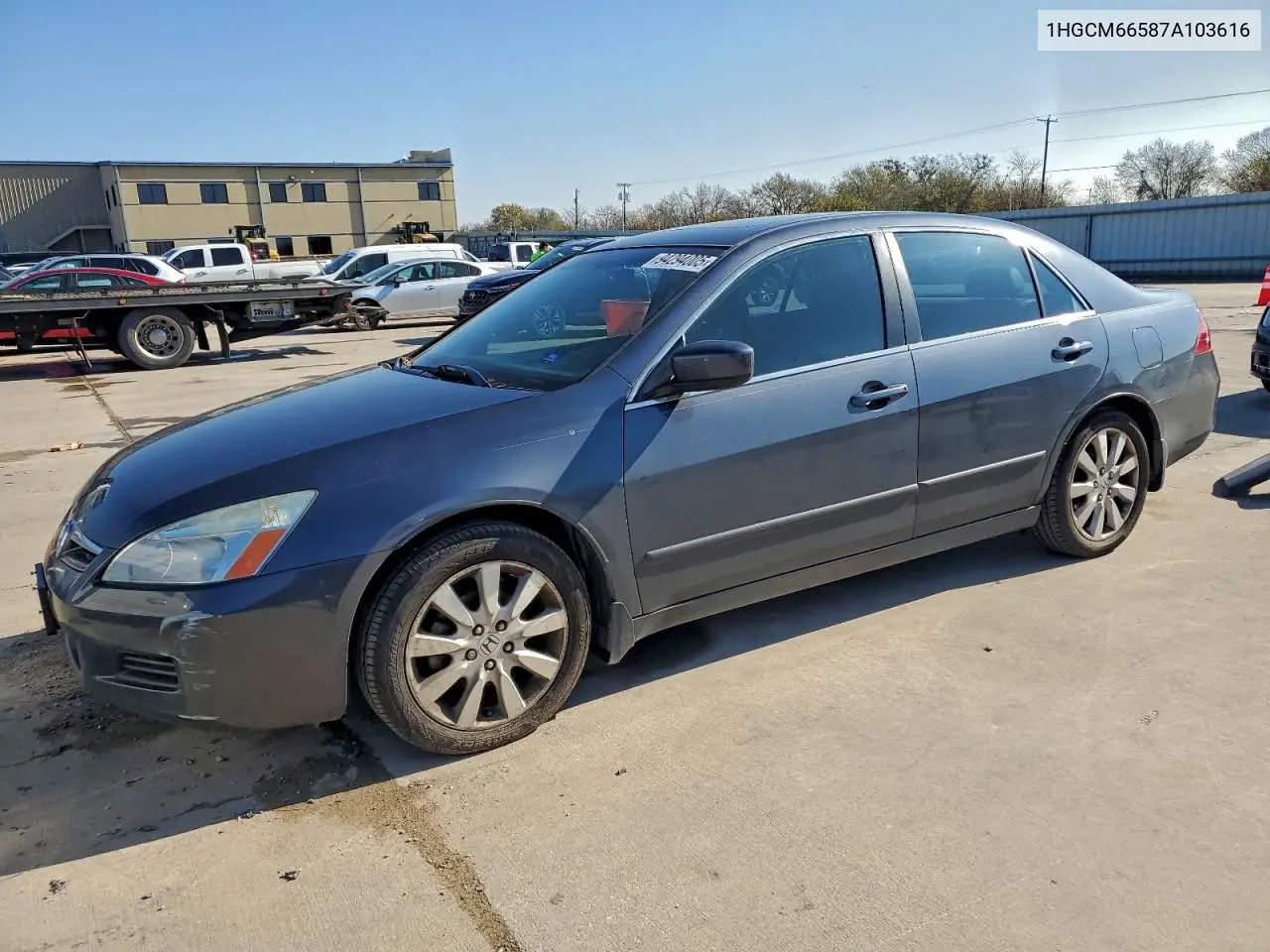 1HGCM66587A103616 2007 Honda Accord Ex