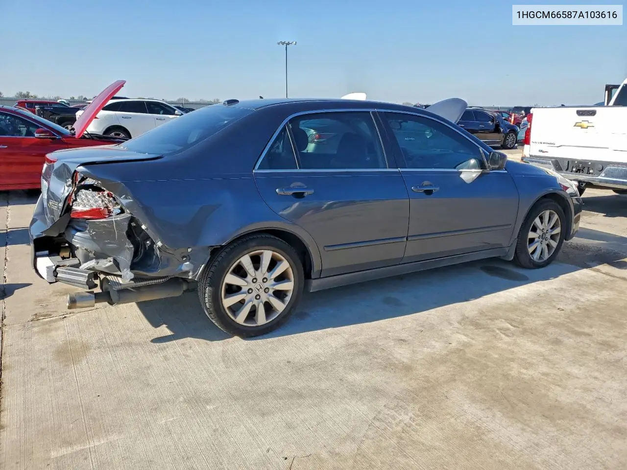 1HGCM66587A103616 2007 Honda Accord Ex