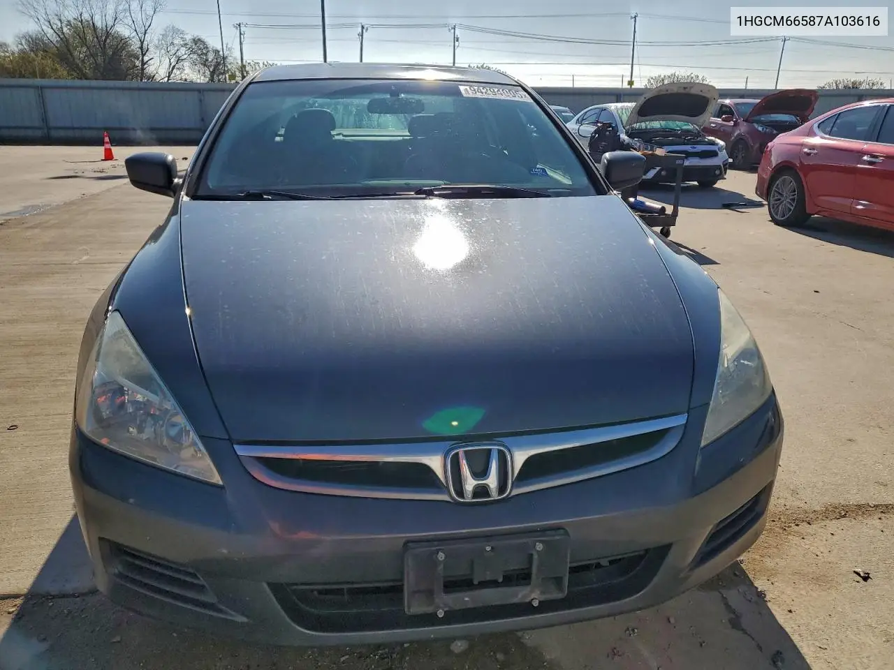 1HGCM66587A103616 2007 Honda Accord Ex