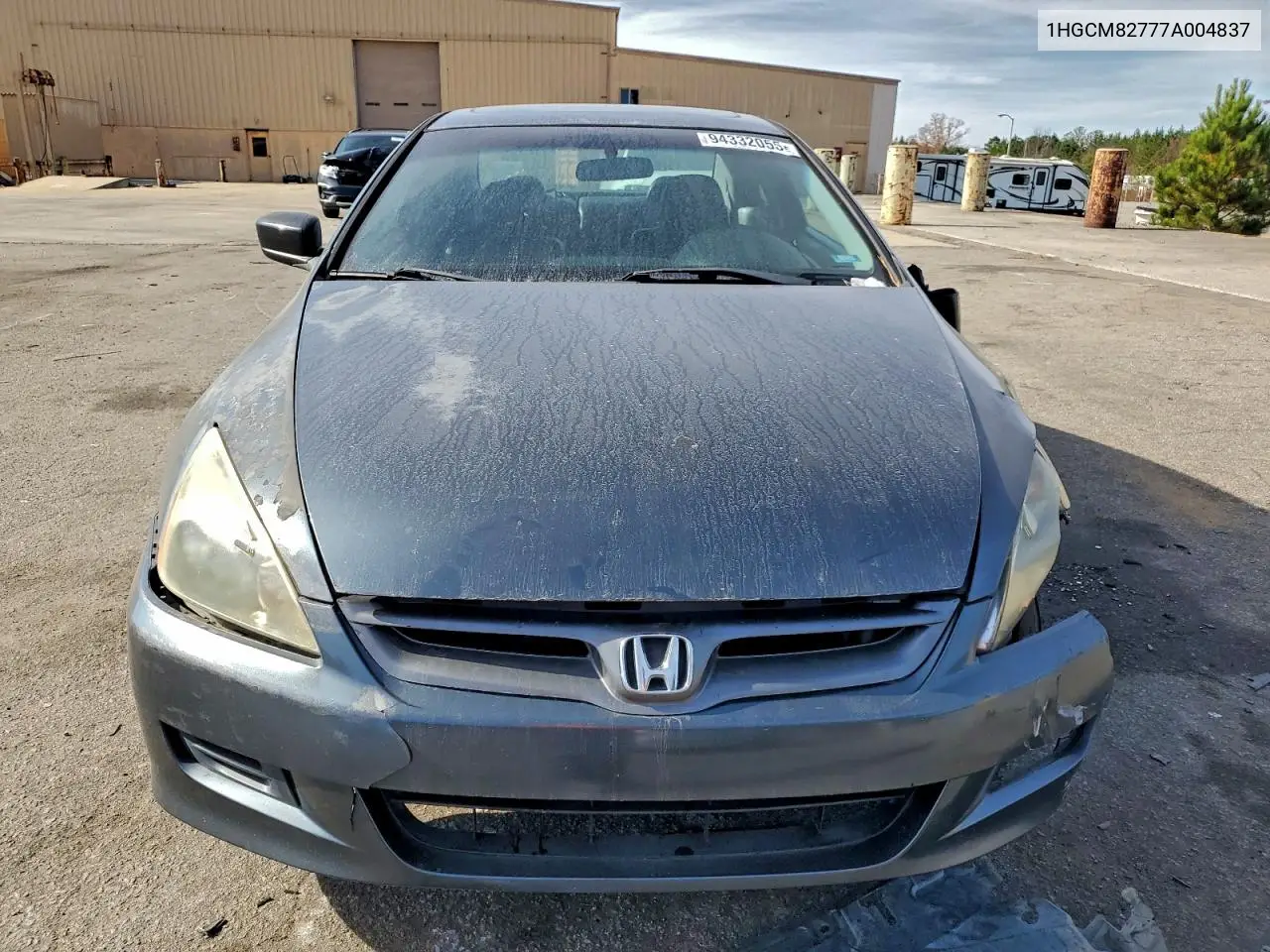 1HGCM82777A004837 2007 Honda Accord Ex