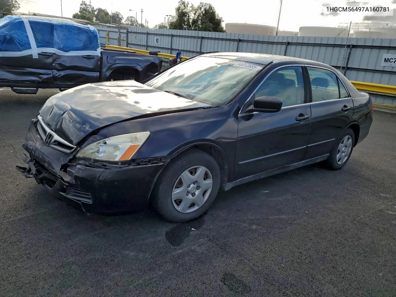 1HGCM56497A160781 2007 Honda Accord Lx