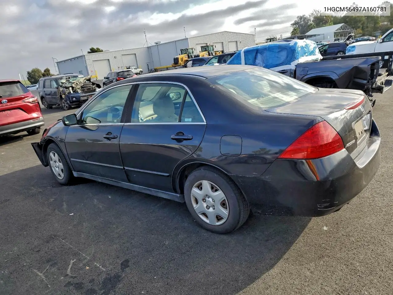 1HGCM56497A160781 2007 Honda Accord Lx