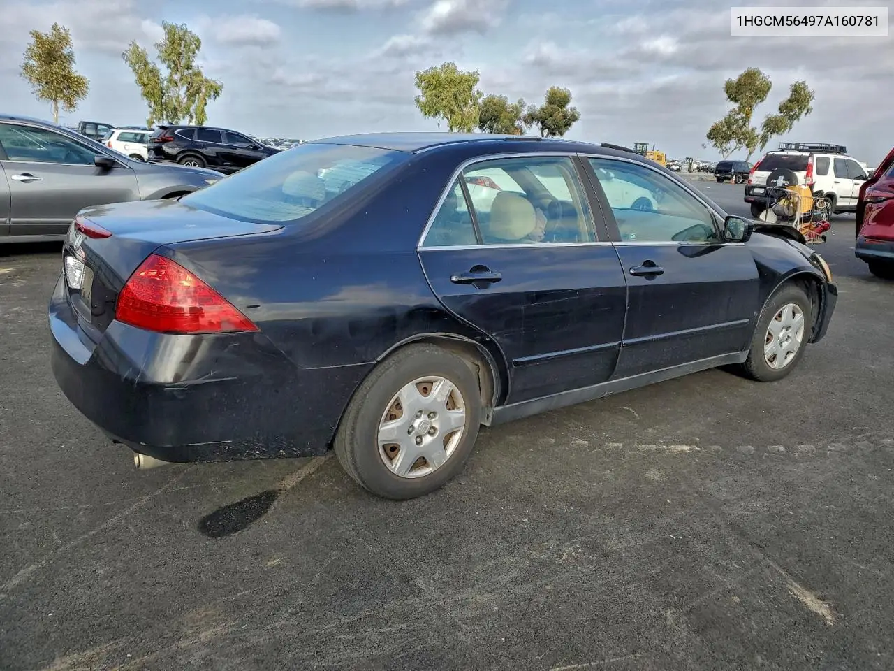 1HGCM56497A160781 2007 Honda Accord Lx