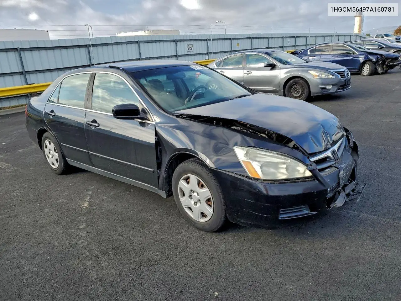 1HGCM56497A160781 2007 Honda Accord Lx
