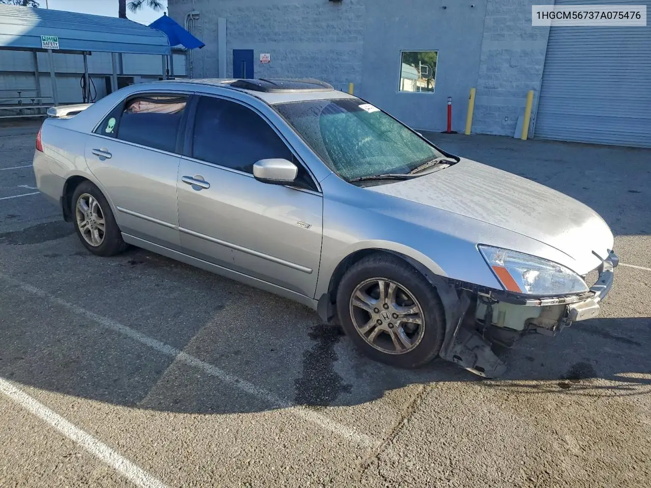 1HGCM56737A075476 2007 Honda Accord Ex