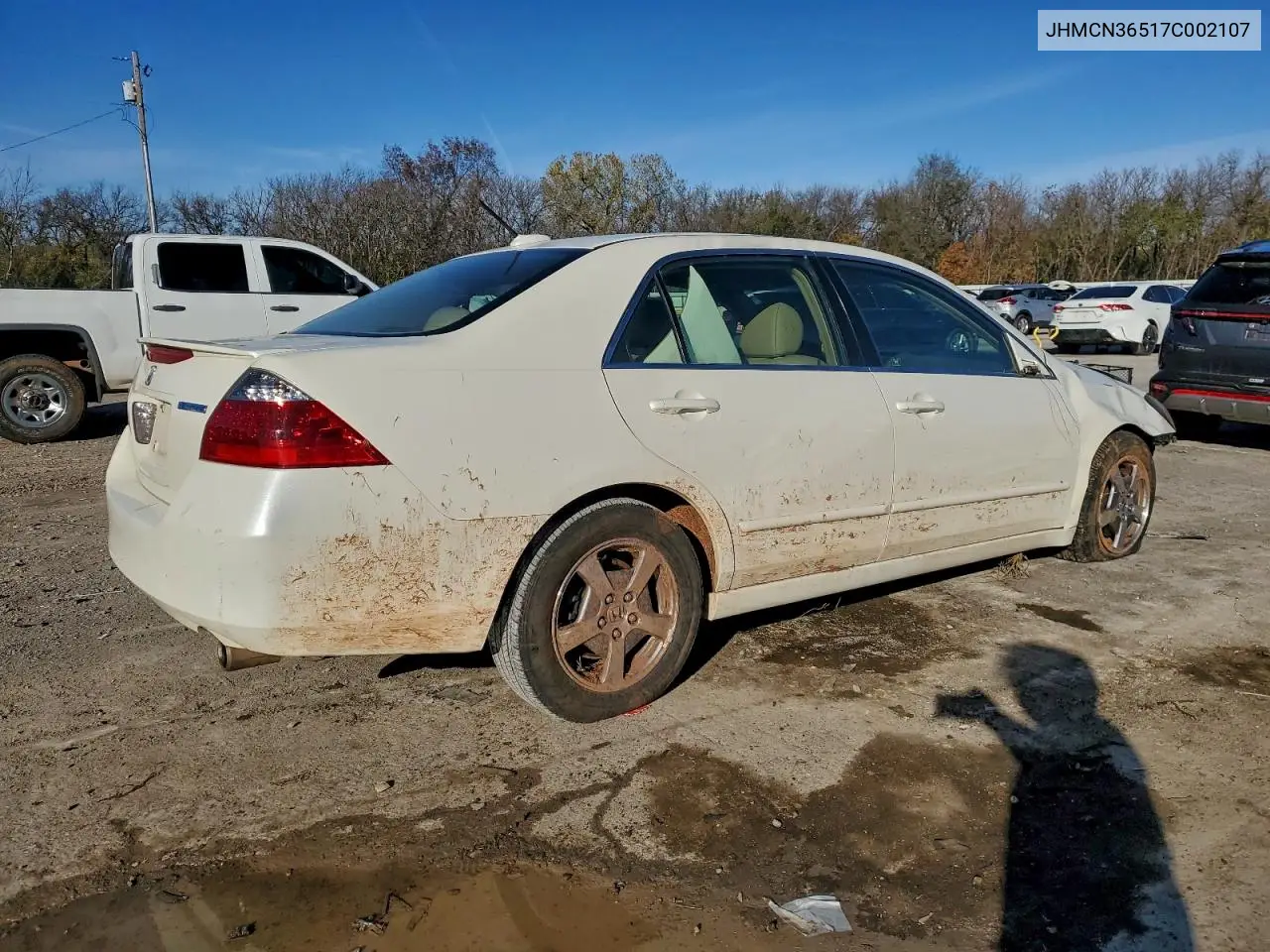 JHMCN36517C002107 2007 Honda Accord Hybrid
