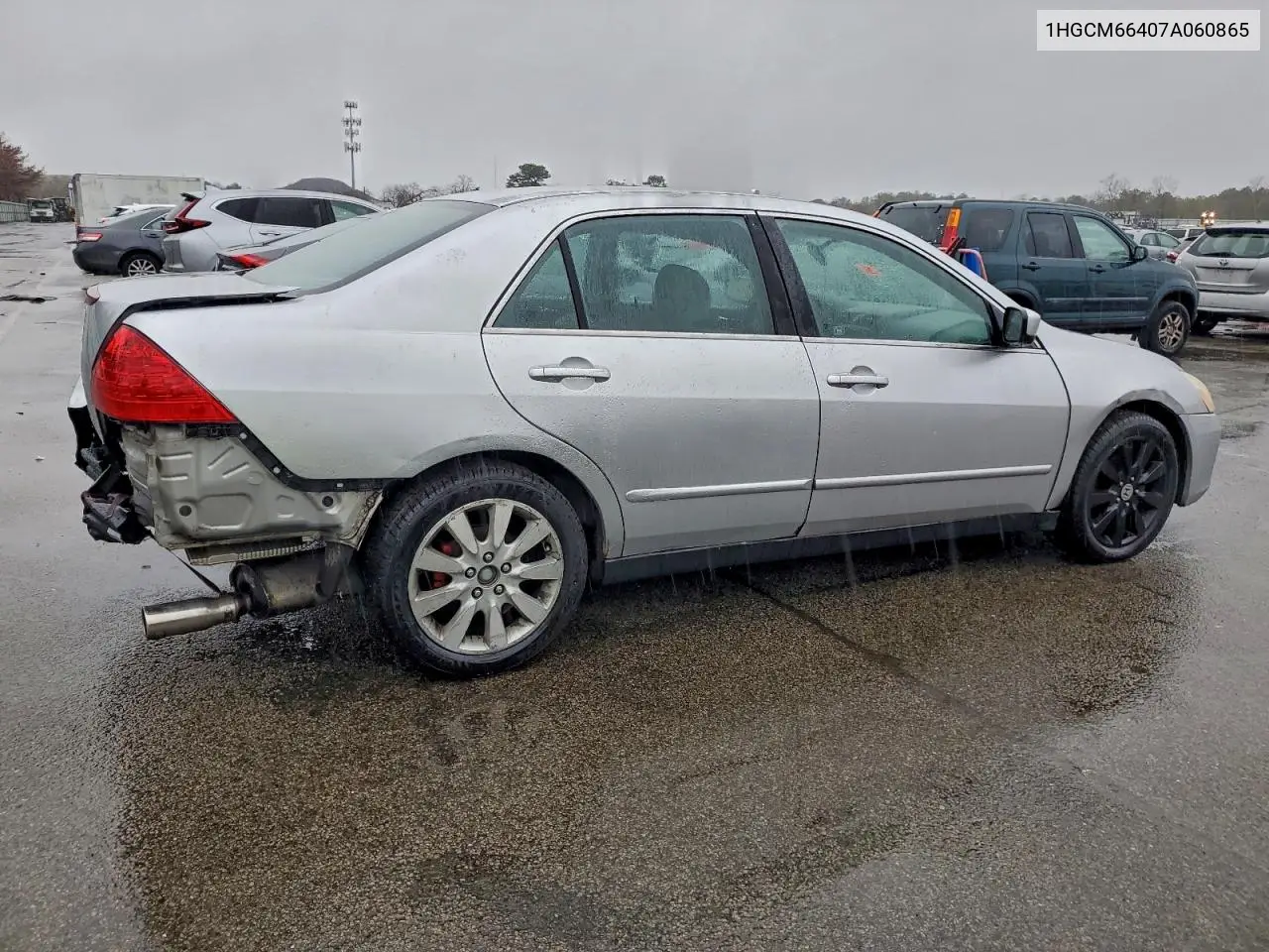 1HGCM66407A060865 2007 Honda Accord Se
